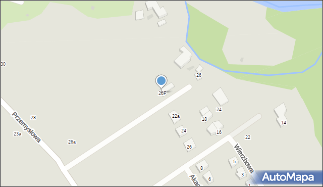 Wejherowo, Przemysłowa, 26F, mapa Wejherowo