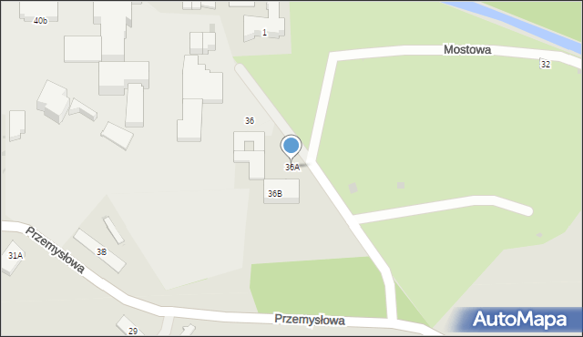 Wejherowo, Przemysłowa, 36A, mapa Wejherowo