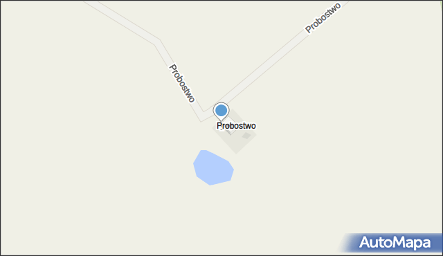 Więckowy, Probostwo, 1, mapa Więckowy