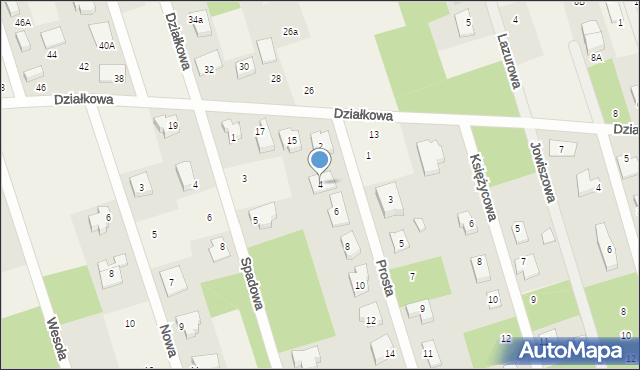 Wierzchowisko, Prosta, 4, mapa Wierzchowisko