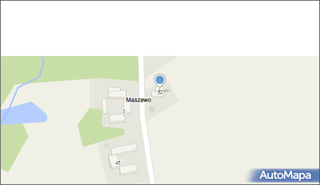 Wisławie, Przylesie, 52, mapa Wisławie