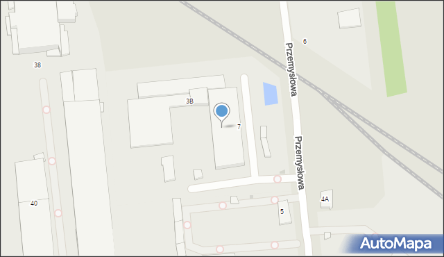 Wyszków, Przemysłowa, 3B, mapa Wyszków