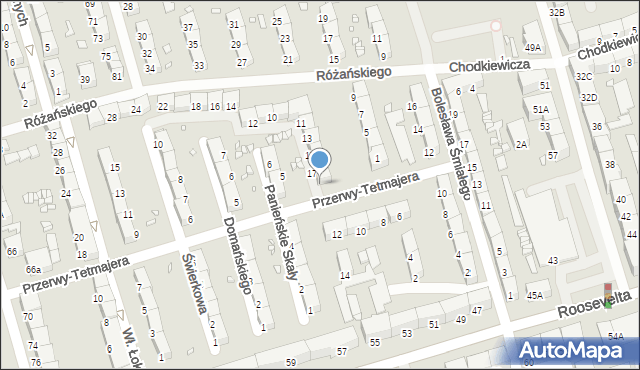 Zabrze, Przerwy-Tetmajera Kazimierza, 19, mapa Zabrza