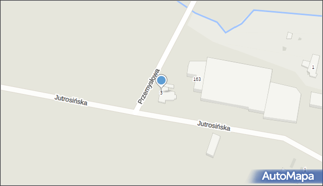 Zduny, Przemysłowa, 3, mapa Zduny