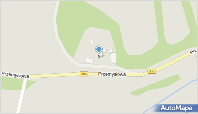 Ziębice, Przemysłowa, 56, mapa Ziębice