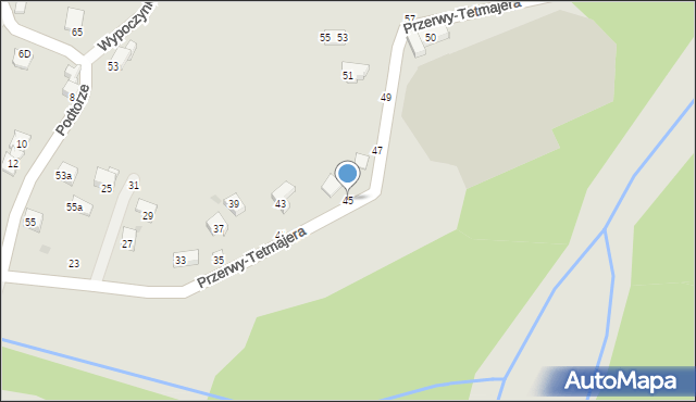 Żywiec, Przerwy-Tetmajera Kazimierza, 45, mapa Żywiec