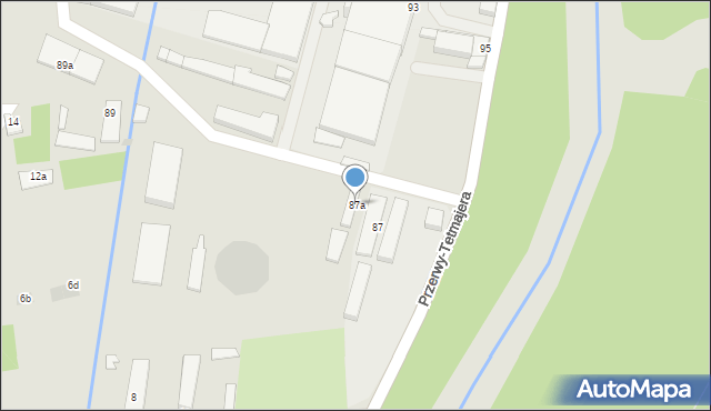 Żywiec, Przerwy-Tetmajera Kazimierza, 87a, mapa Żywiec