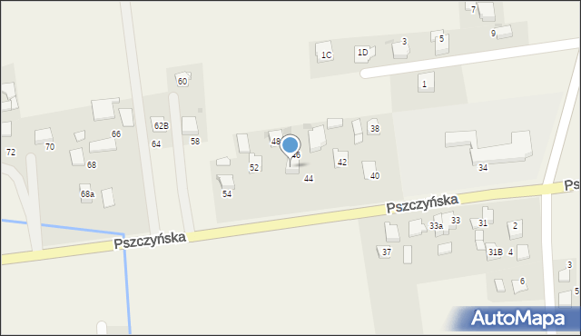 Góra, Pszczyńska, 48a, mapa Góra