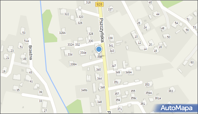 Gostyń, Pszczyńska, 338, mapa Gostyń