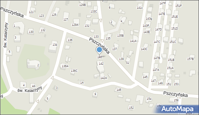 Jastrzębie-Zdrój, Pszczyńska, 140, mapa Jastrzębie-Zdrój