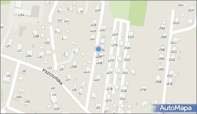 Jastrzębie-Zdrój, Pszczyńska, 143F, mapa Jastrzębie-Zdrój