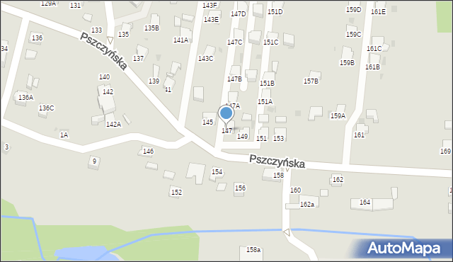 Jastrzębie-Zdrój, Pszczyńska, 147, mapa Jastrzębie-Zdrój