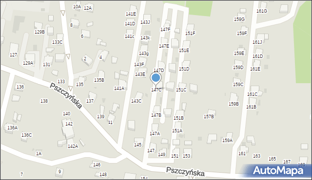 Jastrzębie-Zdrój, Pszczyńska, 147C, mapa Jastrzębie-Zdrój