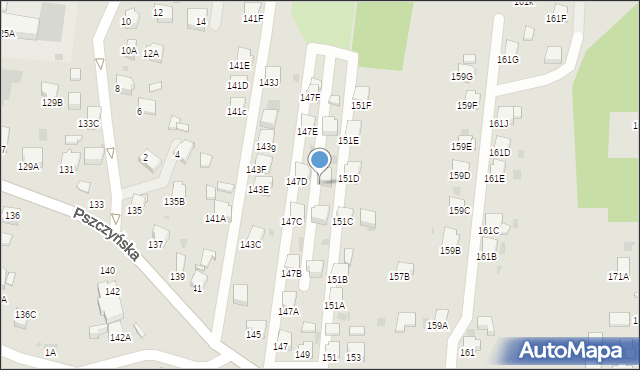 Jastrzębie-Zdrój, Pszczyńska, 149D, mapa Jastrzębie-Zdrój