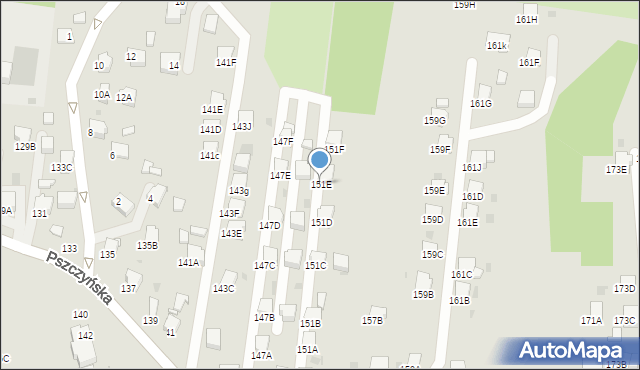 Jastrzębie-Zdrój, Pszczyńska, 151E, mapa Jastrzębie-Zdrój