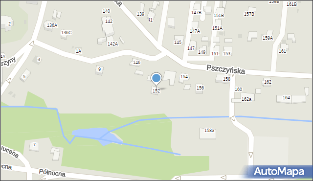Jastrzębie-Zdrój, Pszczyńska, 152, mapa Jastrzębie-Zdrój
