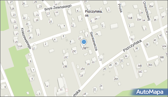 Jastrzębie-Zdrój, Pszczyńska, 15B, mapa Jastrzębie-Zdrój