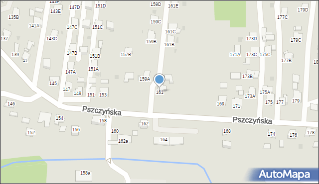 Jastrzębie-Zdrój, Pszczyńska, 161, mapa Jastrzębie-Zdrój