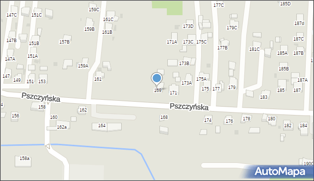 Jastrzębie-Zdrój, Pszczyńska, 169, mapa Jastrzębie-Zdrój