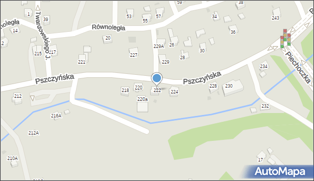 Jastrzębie-Zdrój, Pszczyńska, 222, mapa Jastrzębie-Zdrój