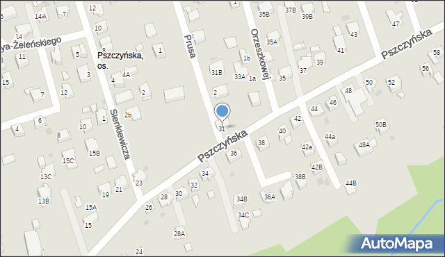 Jastrzębie-Zdrój, Pszczyńska, 31, mapa Jastrzębie-Zdrój