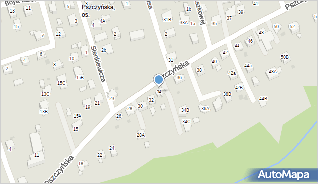 Jastrzębie-Zdrój, Pszczyńska, 34, mapa Jastrzębie-Zdrój