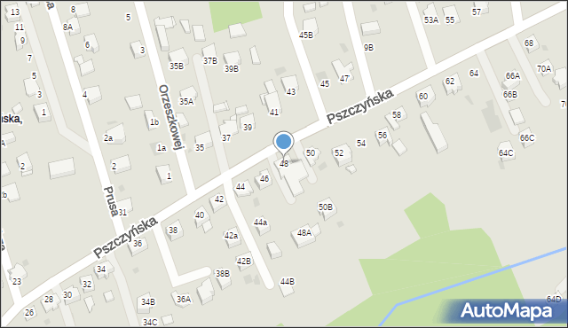 Jastrzębie-Zdrój, Pszczyńska, 48, mapa Jastrzębie-Zdrój