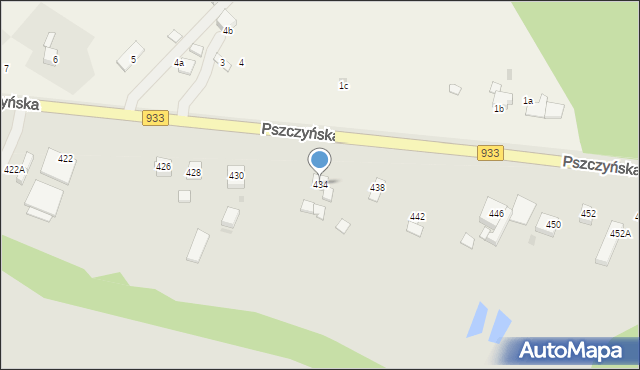 Jastrzębie-Zdrój, Pszczyńska, 434, mapa Jastrzębie-Zdrój