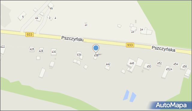 Jastrzębie-Zdrój, Pszczyńska, 438, mapa Jastrzębie-Zdrój