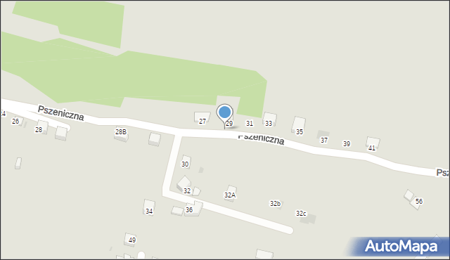 Jaworzno, Pszeniczna, 33, mapa Jaworzno