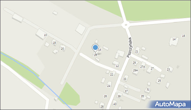 Orzesze, Pszczyńska, 16, mapa Orzesze