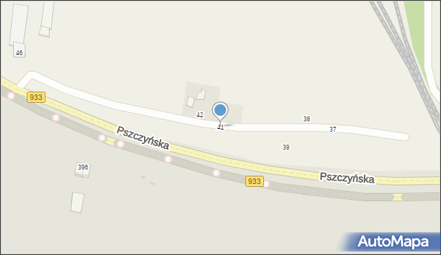 Pniówek, Pszczyńska, 41, mapa Pniówek