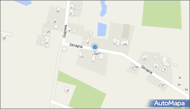 Psary Polskie, Psary Polskie, 174b, mapa Psary Polskie