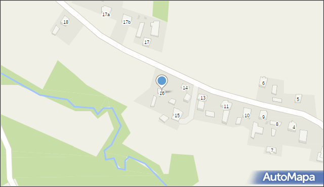 Pstrągówka, Pstrągówka, 16, mapa Pstrągówka