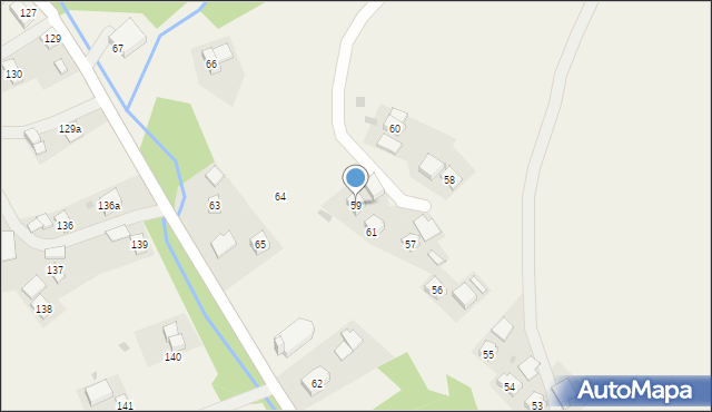 Pstrągówka, Pstrągówka, 59, mapa Pstrągówka