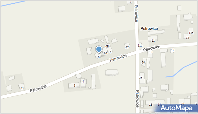 Pstrowice, Pstrowice, 5, mapa Pstrowice