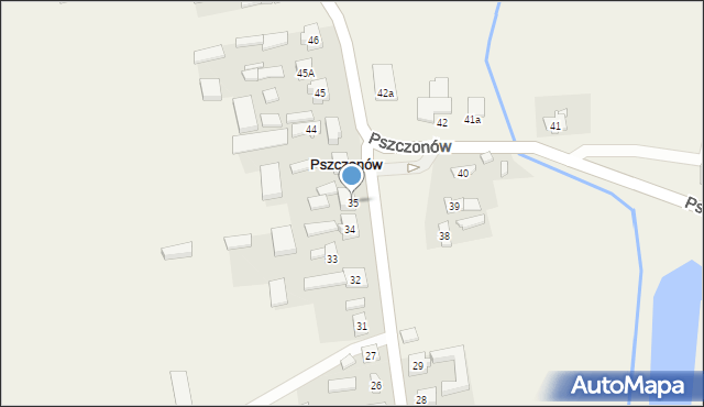 Pszczonów, Pszczonów, 35, mapa Pszczonów