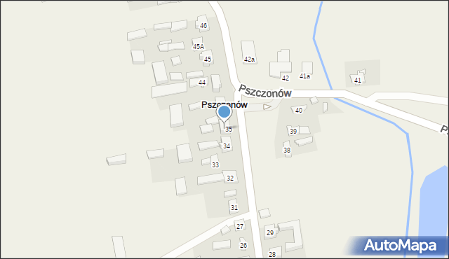 Pszczonów, Pszczonów, 35A, mapa Pszczonów