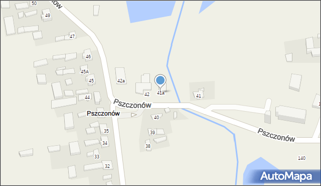 Pszczonów, Pszczonów, 41a, mapa Pszczonów