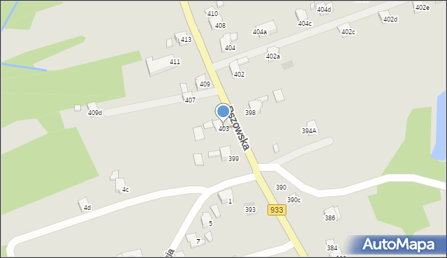 Pszów, Pszowska, 403, mapa Pszów