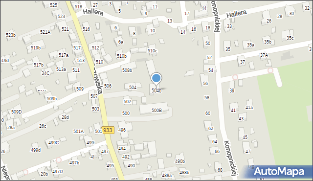 Pszów, Pszowska, 504b, mapa Pszów