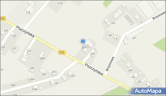 Radostowice, Pszczyńska, 221, mapa Radostowice