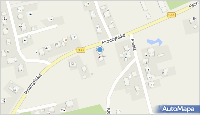 Rajsko, Pszczyńska, 41, mapa Rajsko