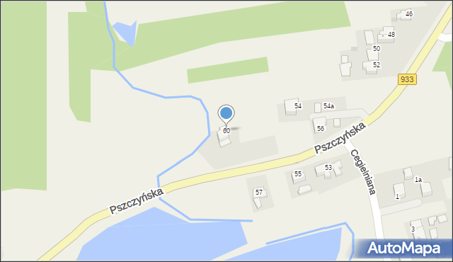 Rajsko, Pszczyńska, 60, mapa Rajsko