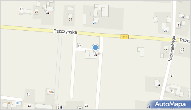 Rudziczka, Pszczyńska, 24, mapa Rudziczka