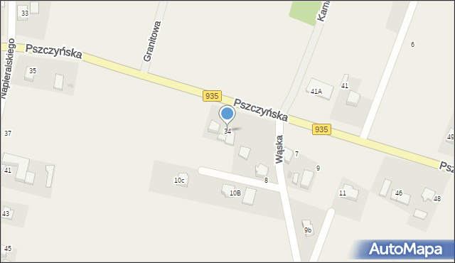 Rudziczka, Pszczyńska, 34, mapa Rudziczka