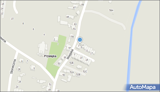 Siemianowice Śląskie, Pszeniczna, 3, mapa Siemianowice Śląskie