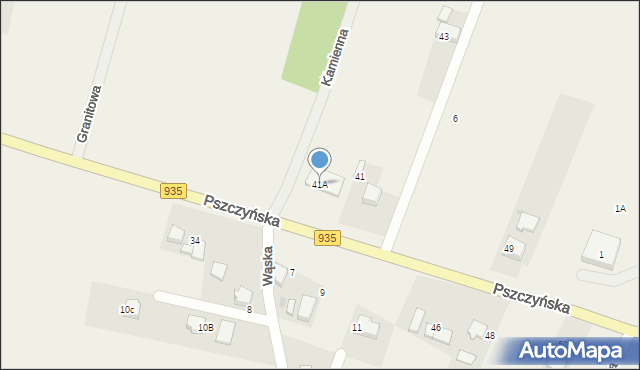 Suszec, Pszczyńska, 41A, mapa Suszec