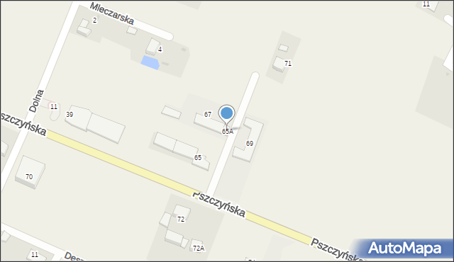 Suszec, Pszczyńska, 65A, mapa Suszec