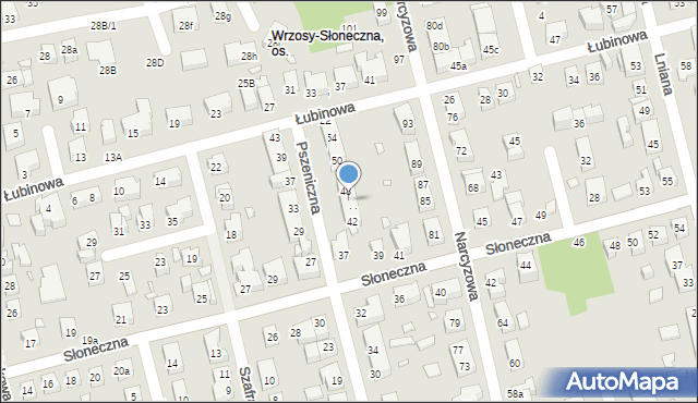 Toruń, Pszeniczna, 46, mapa Torunia